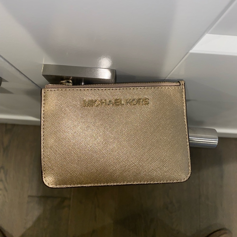 Michael Kors coin purse with card slots